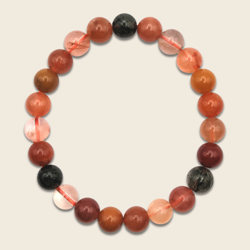 Mixed Rutilated Bracelet